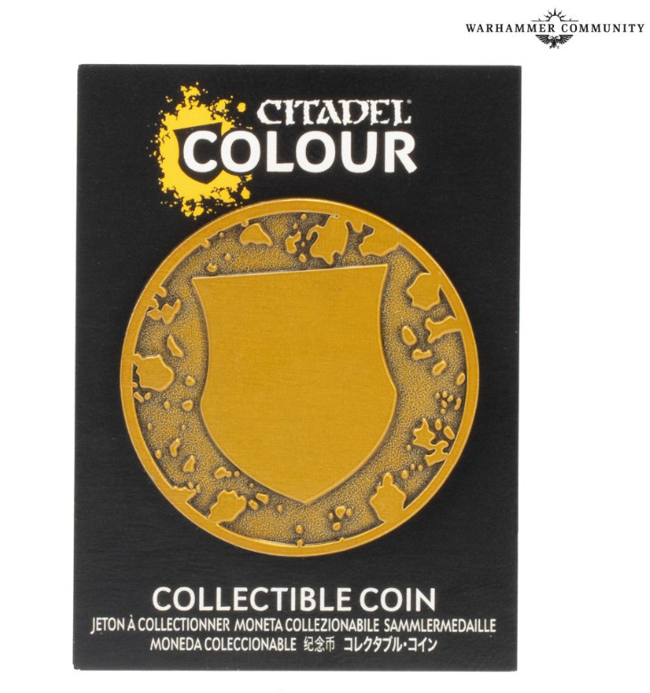 Collectible coins warhammer