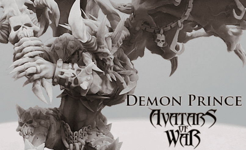 Daemonic Resin Minis feature