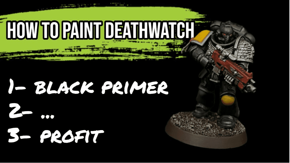 Deathwatch Painting