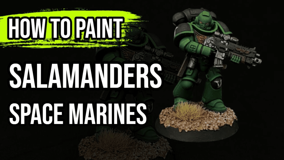 Salamanders how to paint