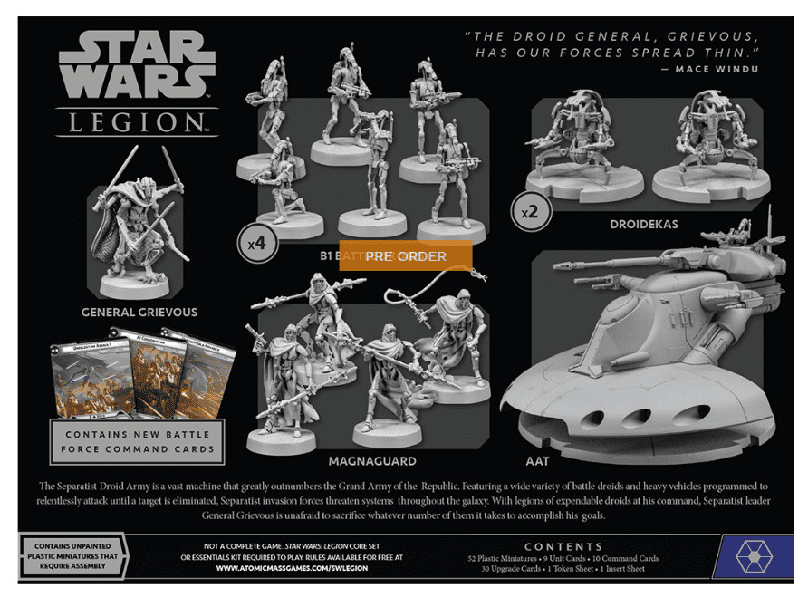 Star Wars legion battleforce