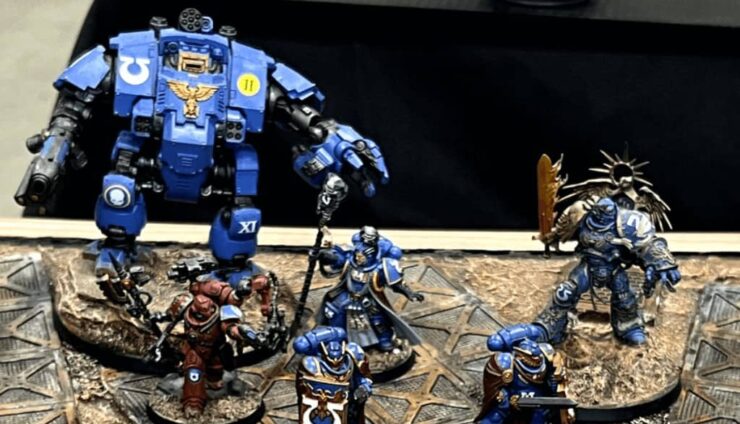 space marines be blue