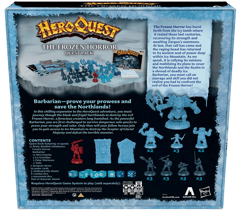Buy expansion Heroquest: Spirit Queen's Torment Quest Pack English from  Hasbro