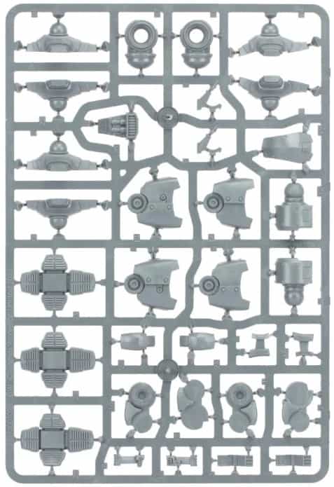 Leviathan Siege Dreadnought with Claw & Drill Weapons sprue 1