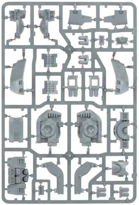 Leviathan Siege Dreadnought with Claw & Drill Weapons sprue 2