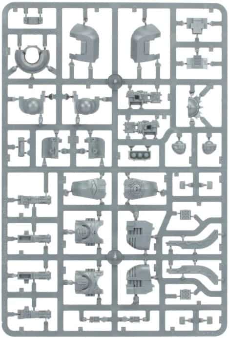 Leviathan Siege Dreadnought with Claw & Drill Weapons sprue 4