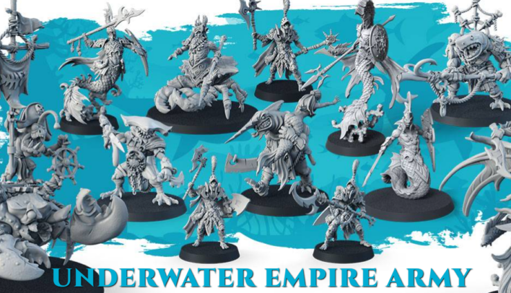 Army of the Underwater Empire From Signum Games