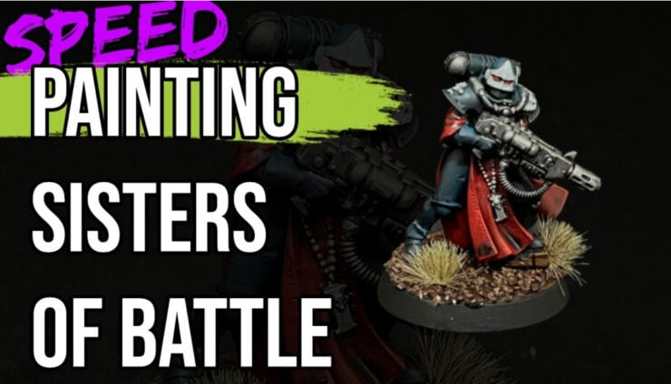 Speed Painting Sisters of battle