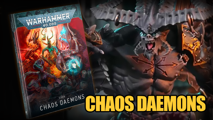chaos daemons codex new 9th edition rules how to play