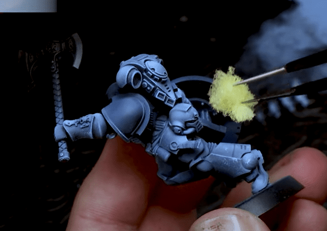 Paint Space Wolves How to 4