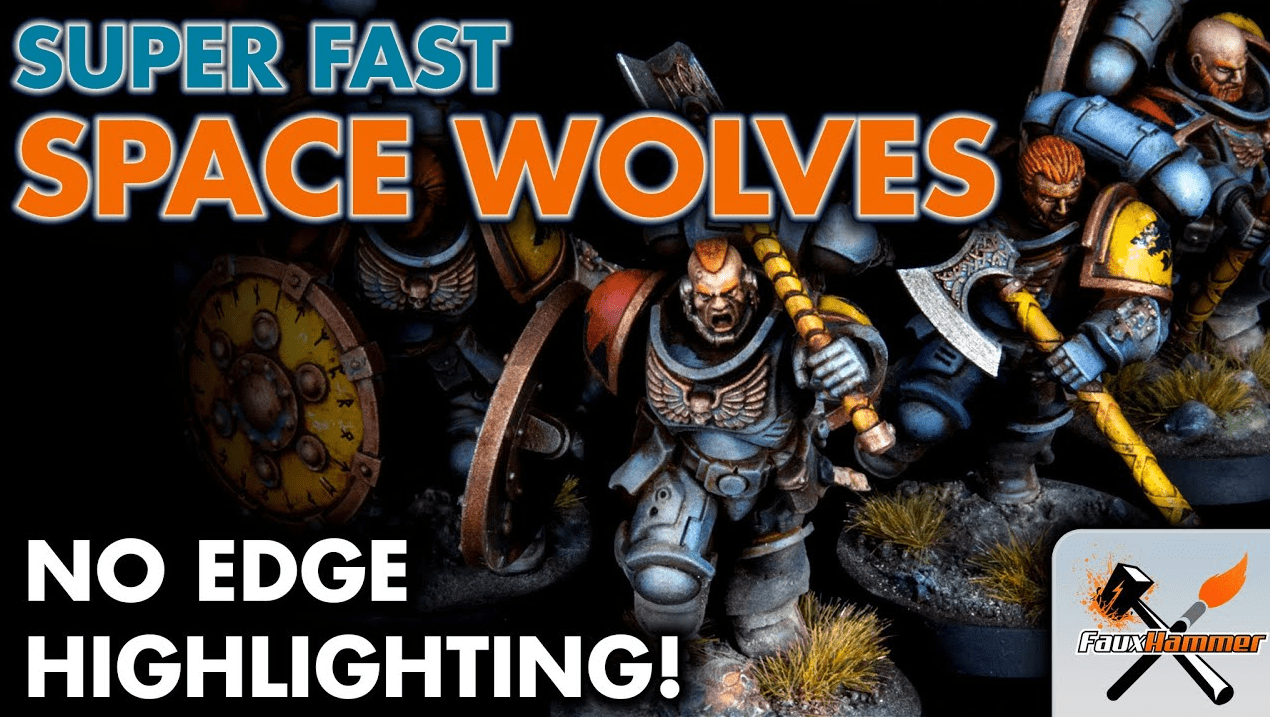 Paint Space Wolves How to