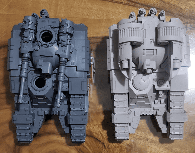 Plastic Sicaran Size & Compatibility With Resin Turrets