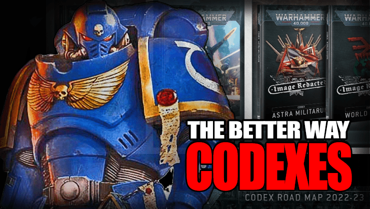 The Better Way To Release Warhammer 40k Codex Books