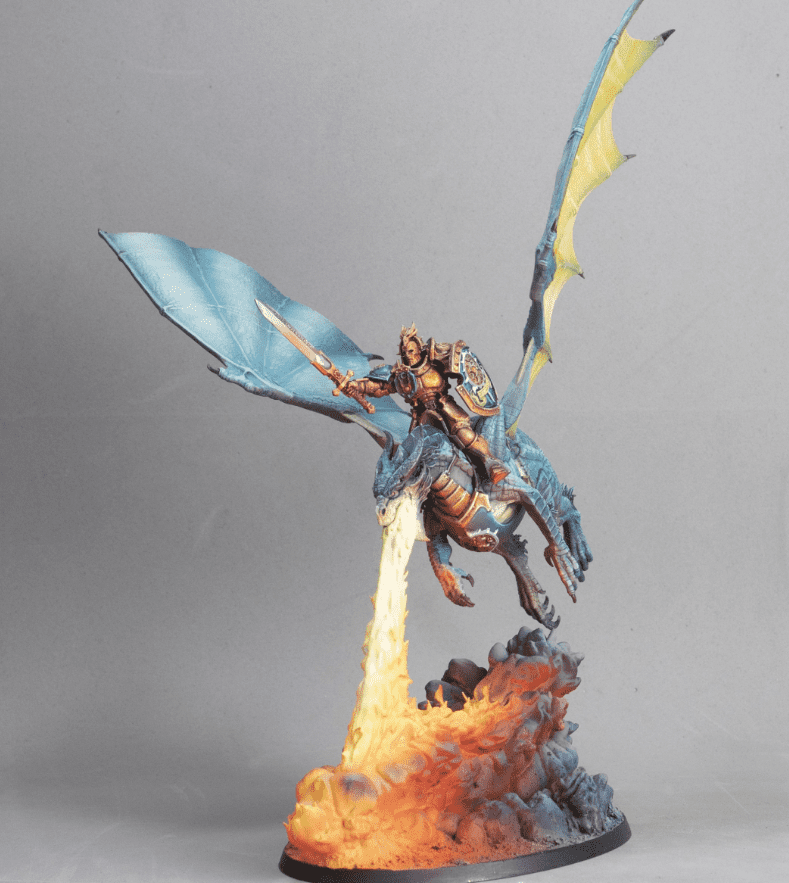 New Alternative Stormcast Dragon Breath Bases Are Fire!