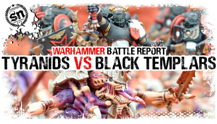 Tyranids vs Black Templars