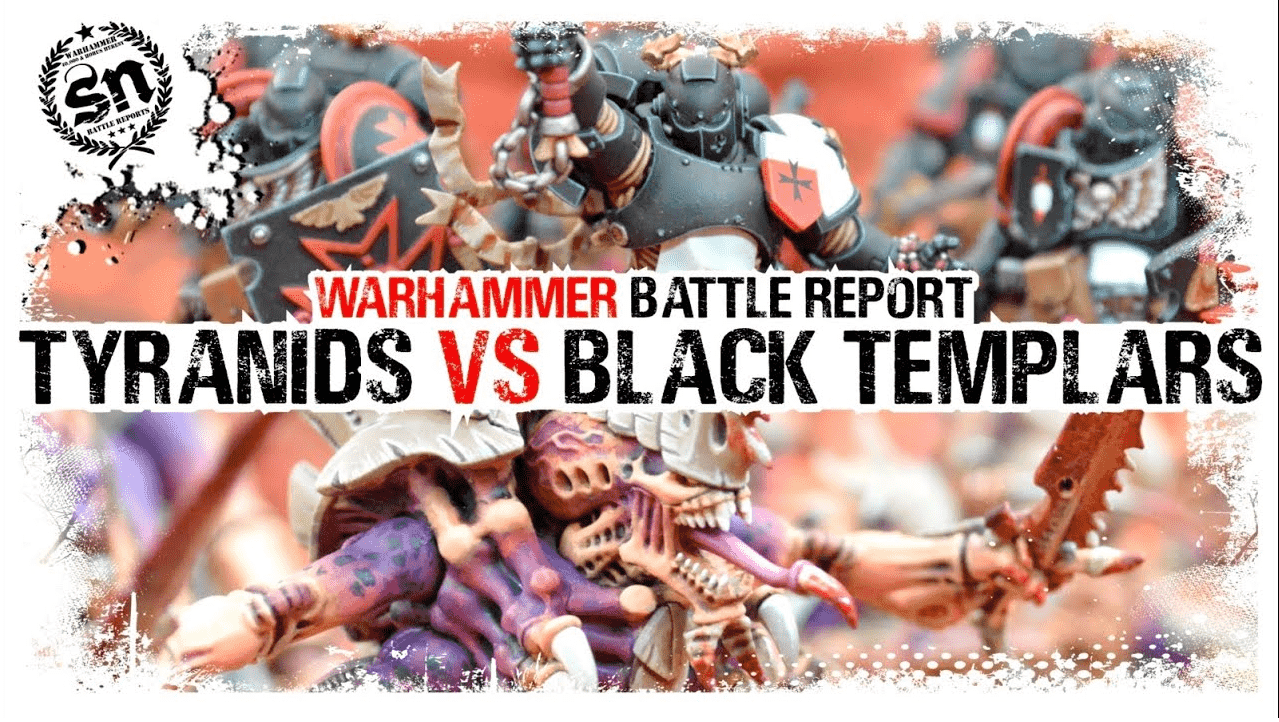 Tyranids vs Black Templars