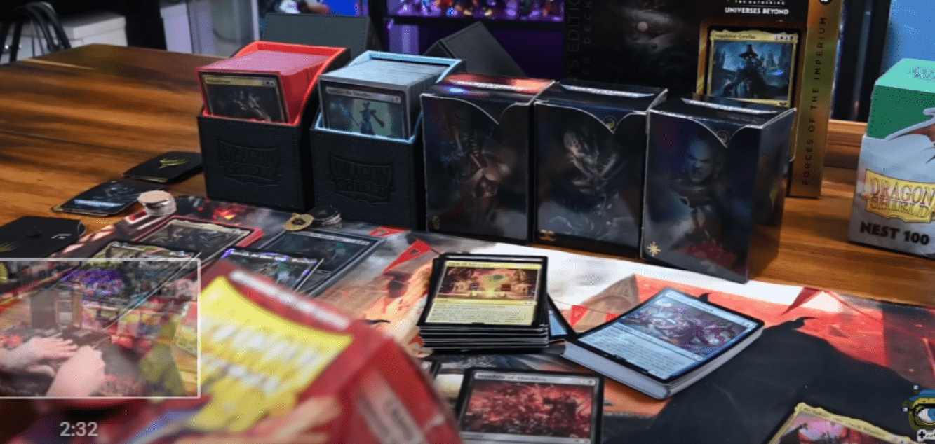 magic foil collector warhammer 40k cards