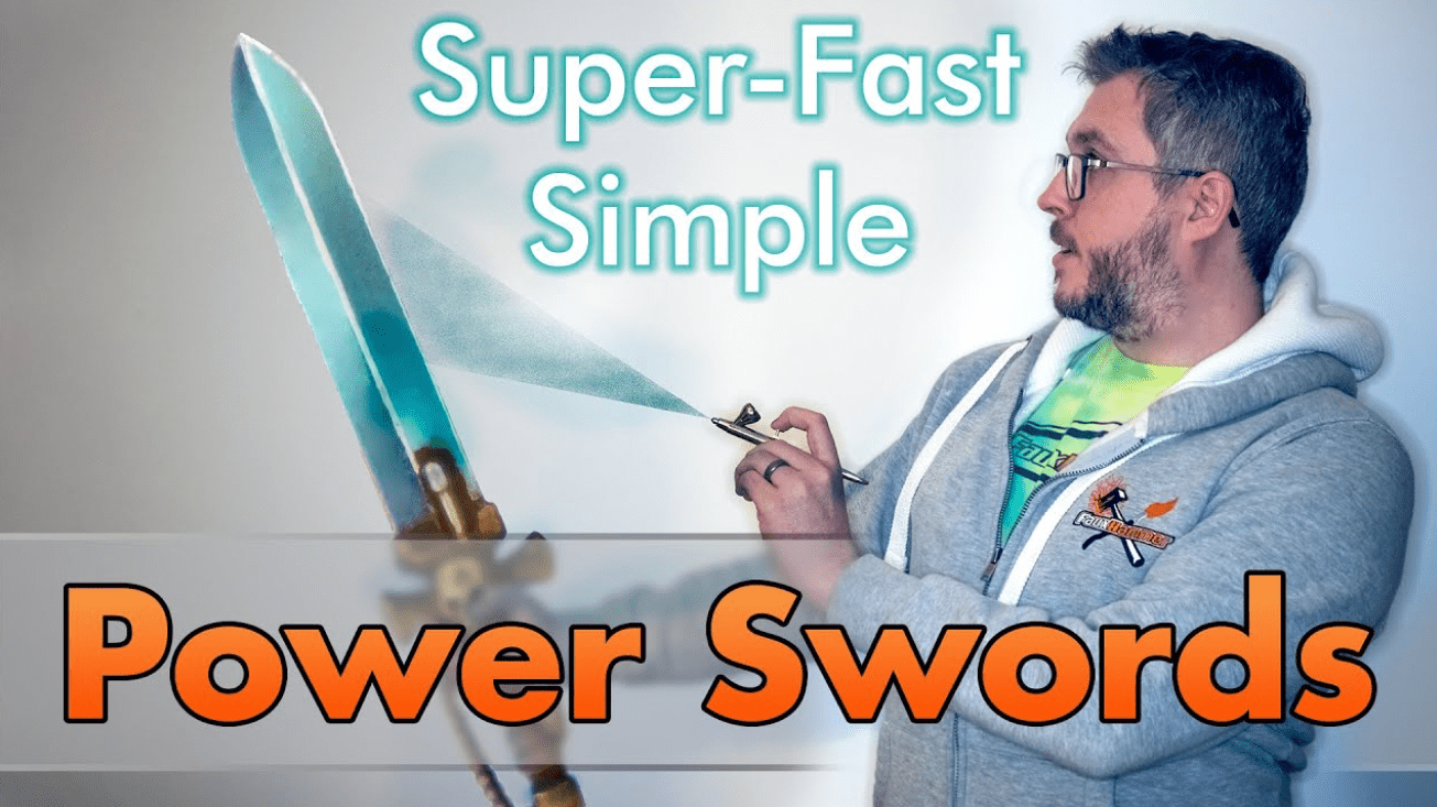 power swords how to paint