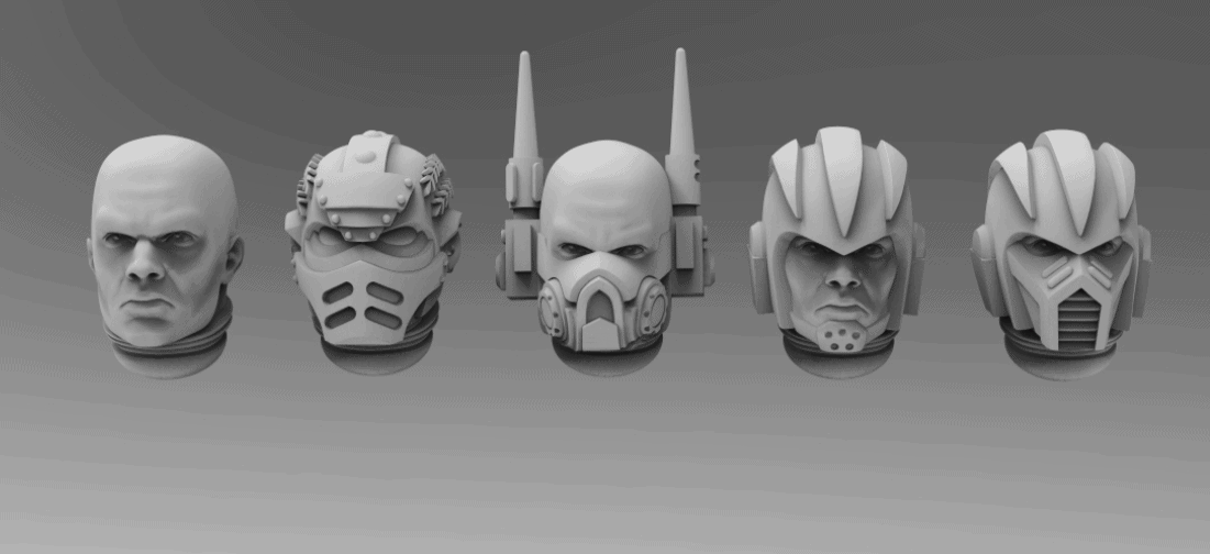 Desolators & Templars: Atlan Forge October 3D STL Files