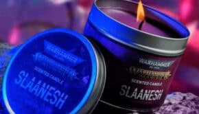 slaanesh warhammer 40k candle