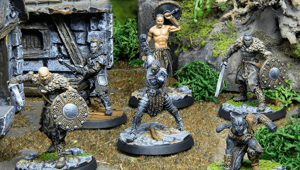 The Elder Scrolls: Call to Arms - Bandit Core Set 6 Miniatures