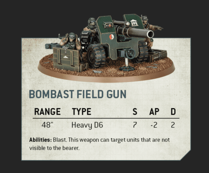 Bombast Field Gun