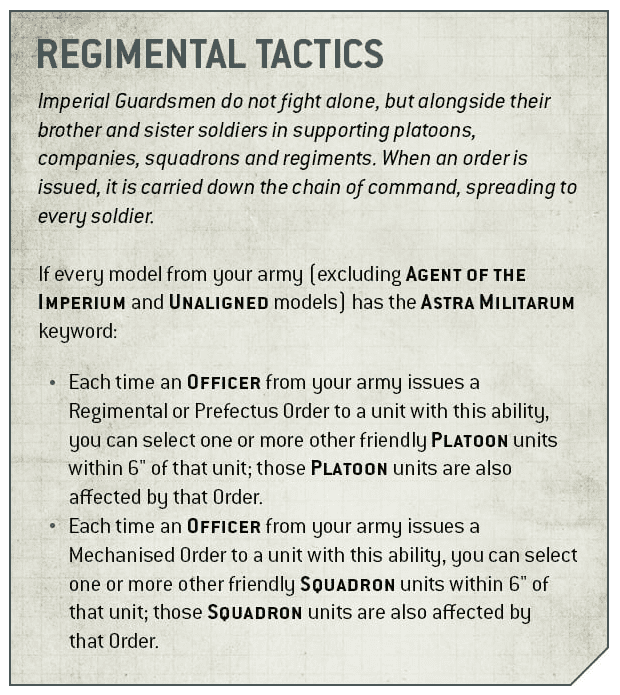 Regimental Doctrine