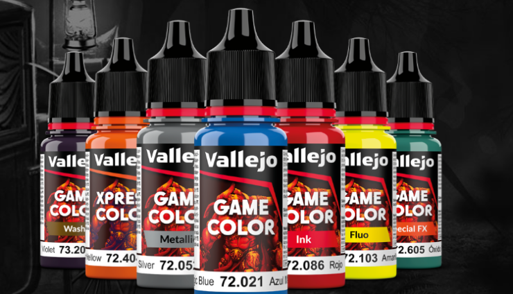 Vallejo Game color Range feature