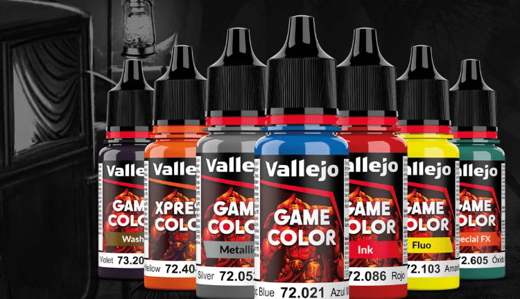 Vallejo Game color Range feature