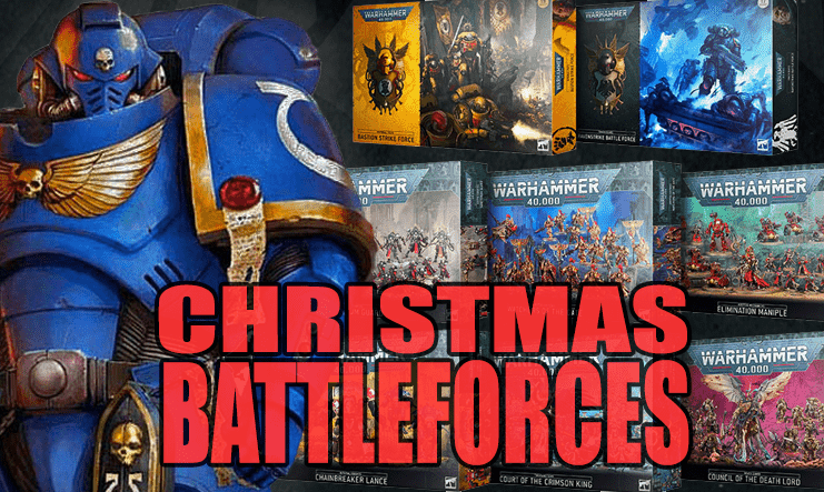 GW Reveals 8 New 40k Christmas 2022 Battleforces