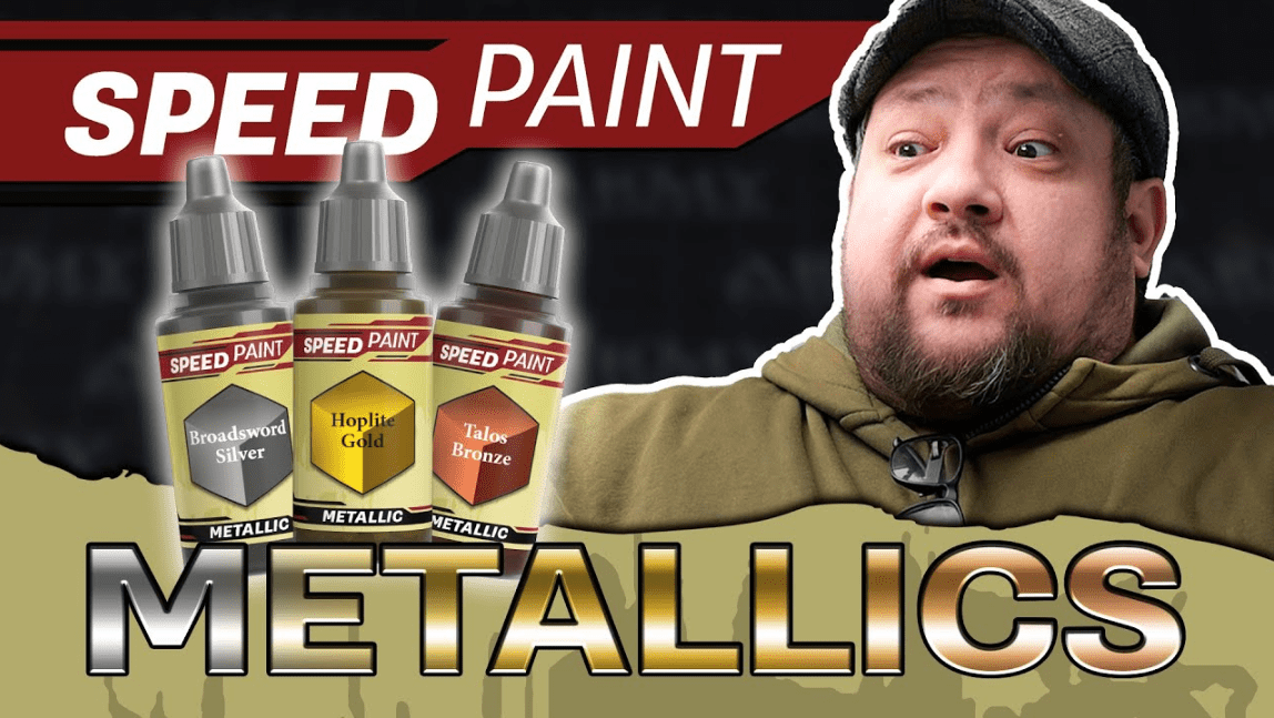 Army Painter Speedpaint metallics feature