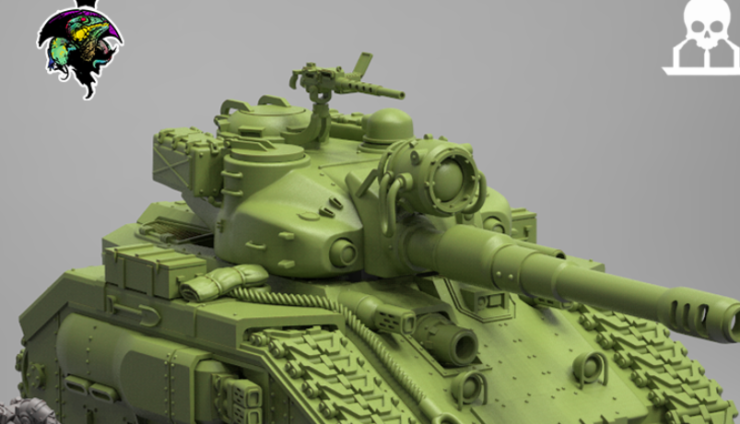Caiman Heavy Tank feature
