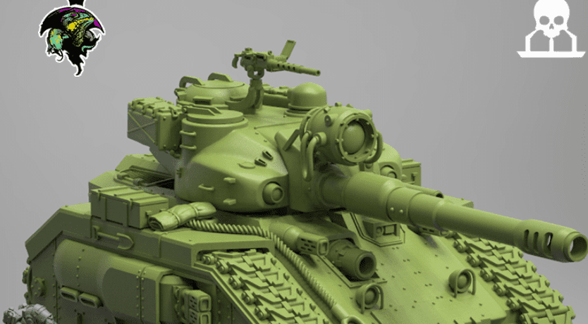 Caiman Heavy Tank feature
