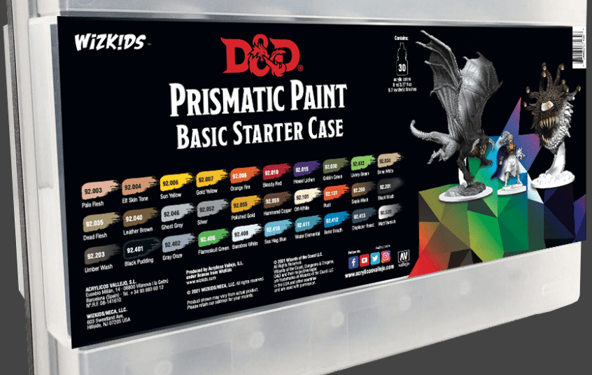 D&D Prismatic Paint: Gloss Varnish (8ml), Accessories & Supplies