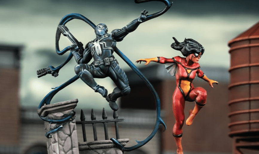 New Agent Venom & SpiderWoman Arrive for Marvel Crisis Protocol