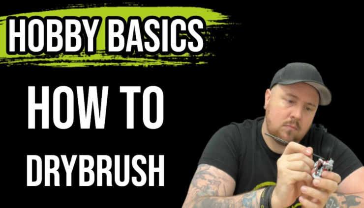 how to drybrush