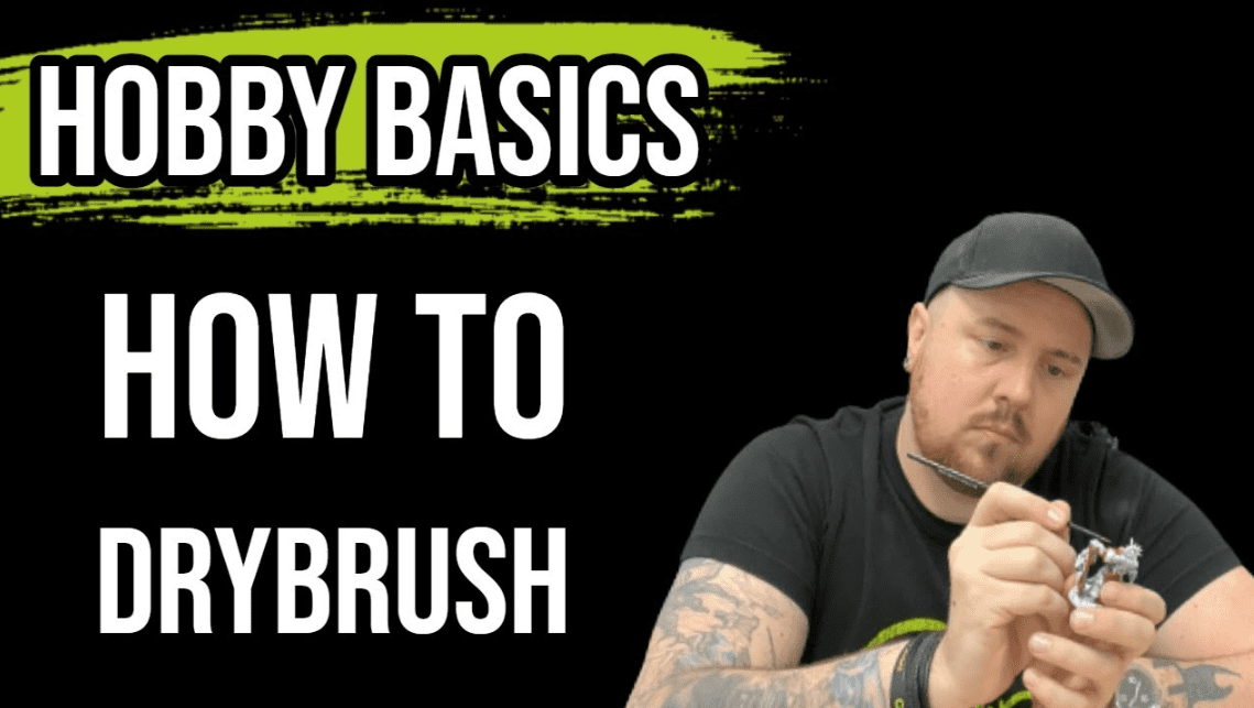 how to drybrush
