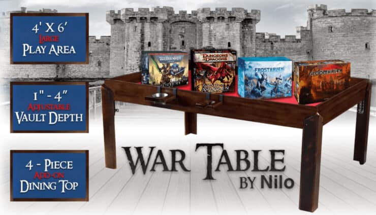 nilo war Table