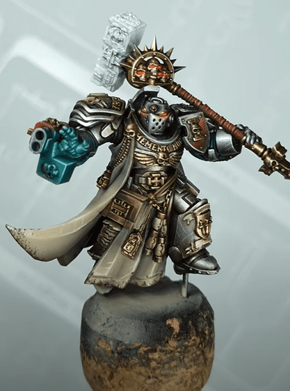 How to Paint Silver Armor on Miniatures: Galharen Tutorial