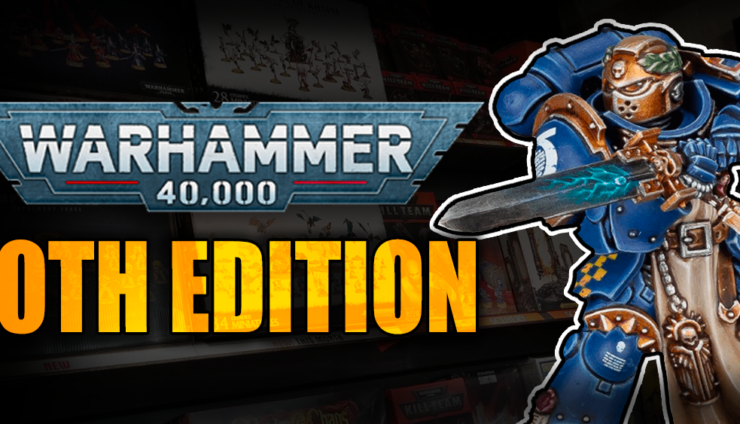 warhammer 40k 10th Edition logo large