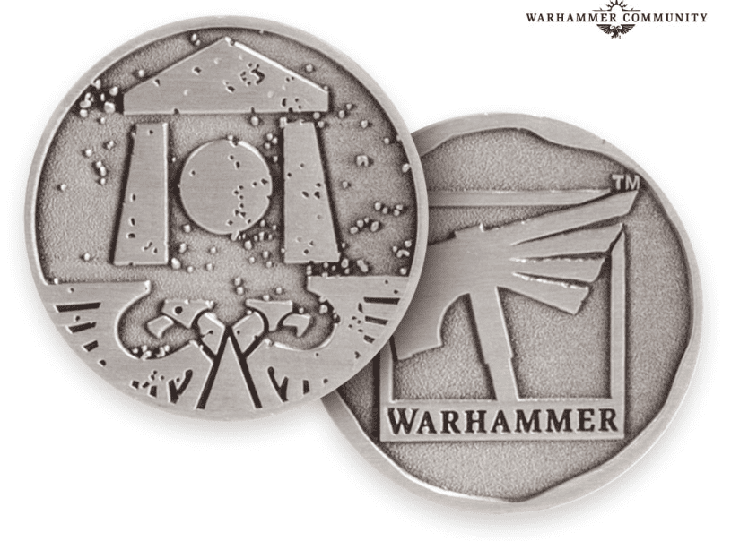 Dedicate Yourself to the Emperor With This Month's Free Coin and Miniature  - Warhammer Community