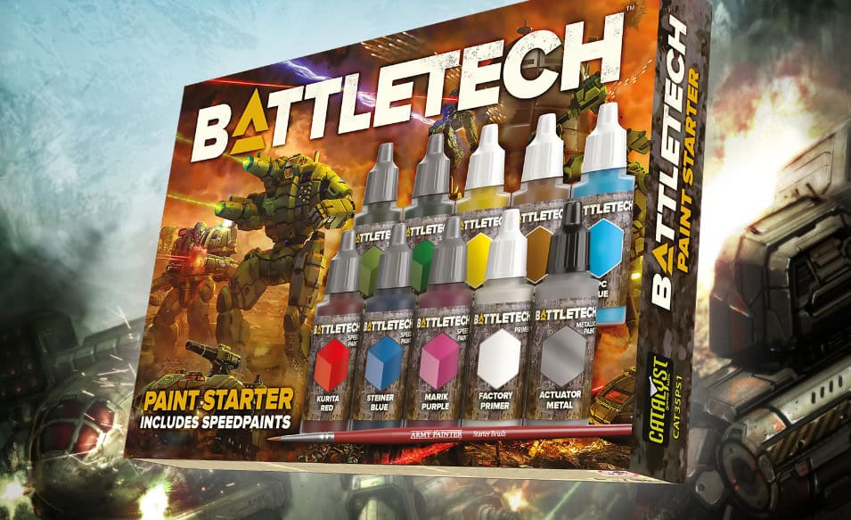 battletech paint starter set feature