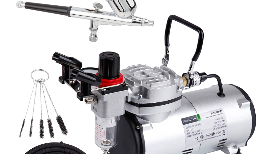 This Timbertech Airbrush Kit is Cheap & Good!