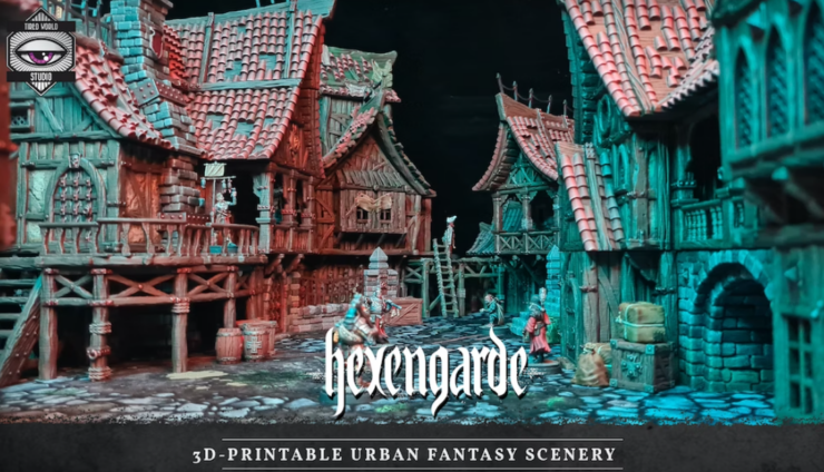 Hexengrade Gothic Urban Fantasy Terrain feature