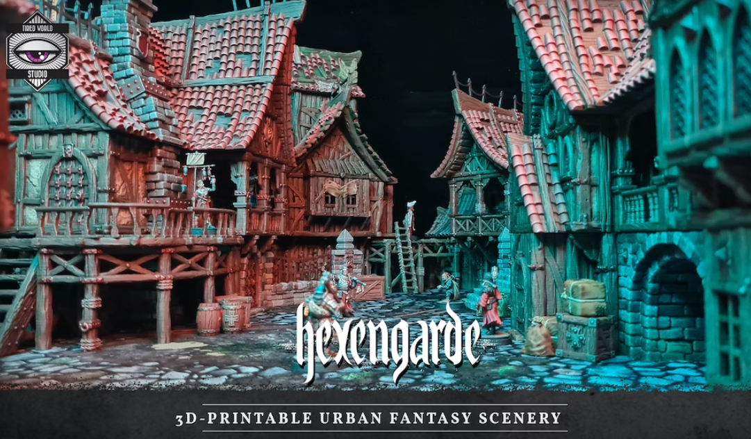 Hexengrade Gothic Urban Fantasy Terrain feature