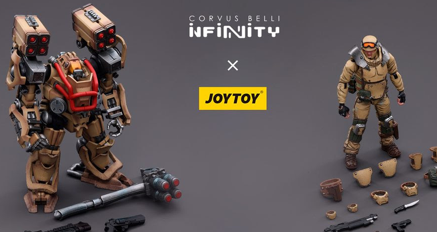 Infinity JOYTOY Action Figures feature
