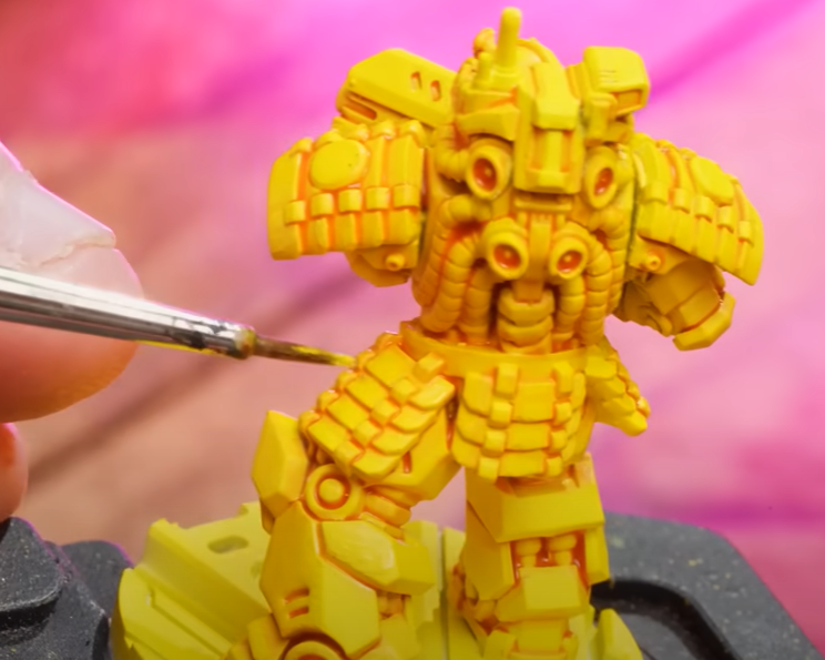8 Different Ways To Paint Yellow Miniatures: Painting Tutorial