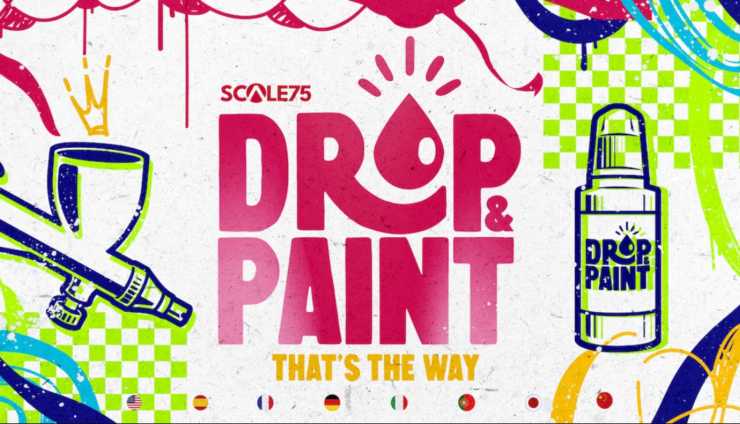 Scale 75 Drop and Paint Kickstarter