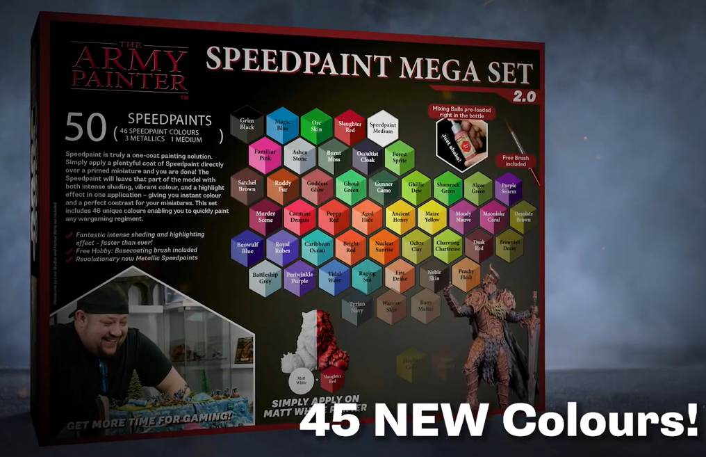 Speedpaint Mega Set 2.0 PLUS: Incl. 45 colours! - The Army Painter