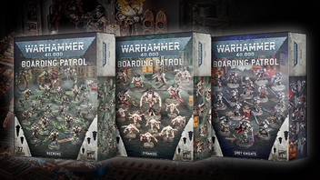 New Tyranids, Necrons, & Grey Knights Boarding Patrol Boxes Revealed!